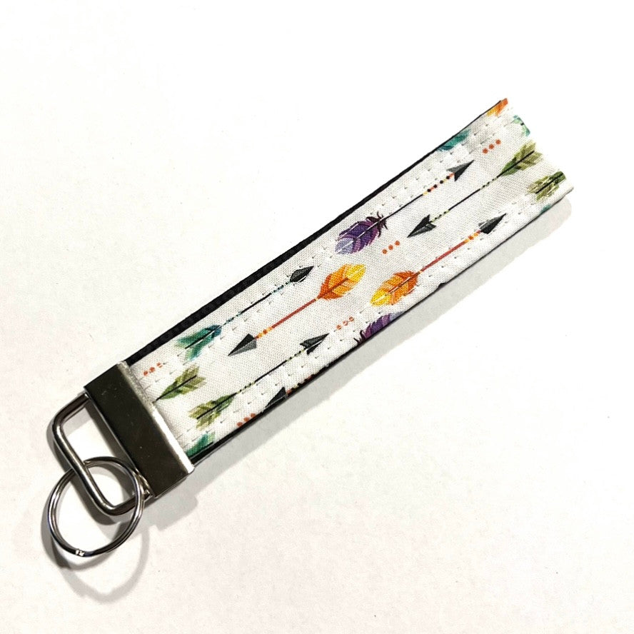 Feathery Arrows Keychain