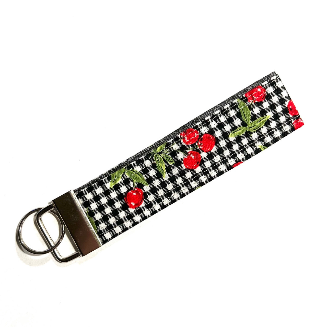 A Cherry Picnic Keychain