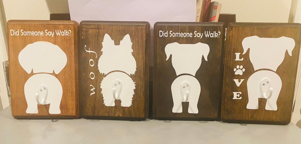 Booty Board Leash Plaque