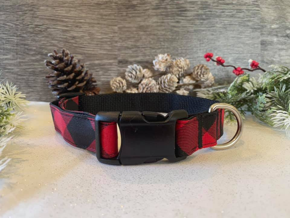Collar - Christmas Cheer - Buffalo Plaid