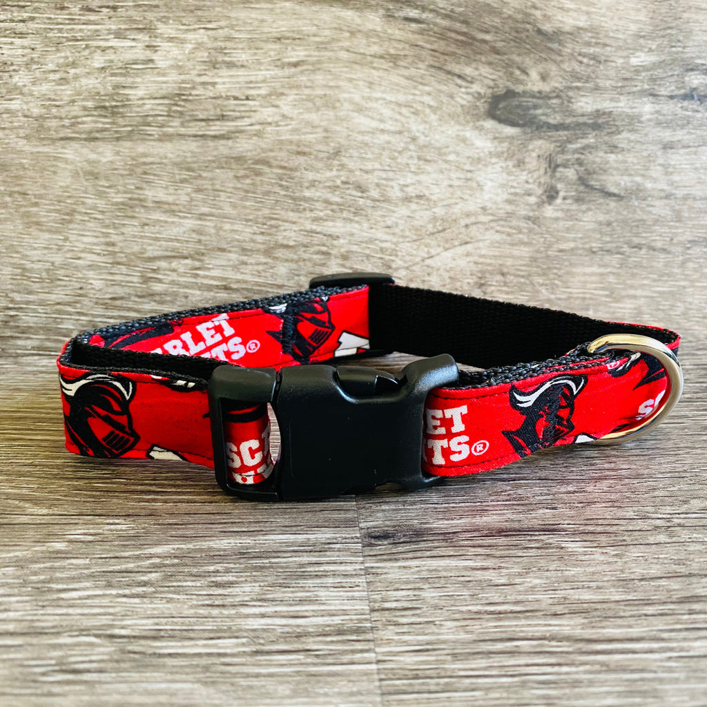 Collar - Paws on Green - Let's Go Rutgers