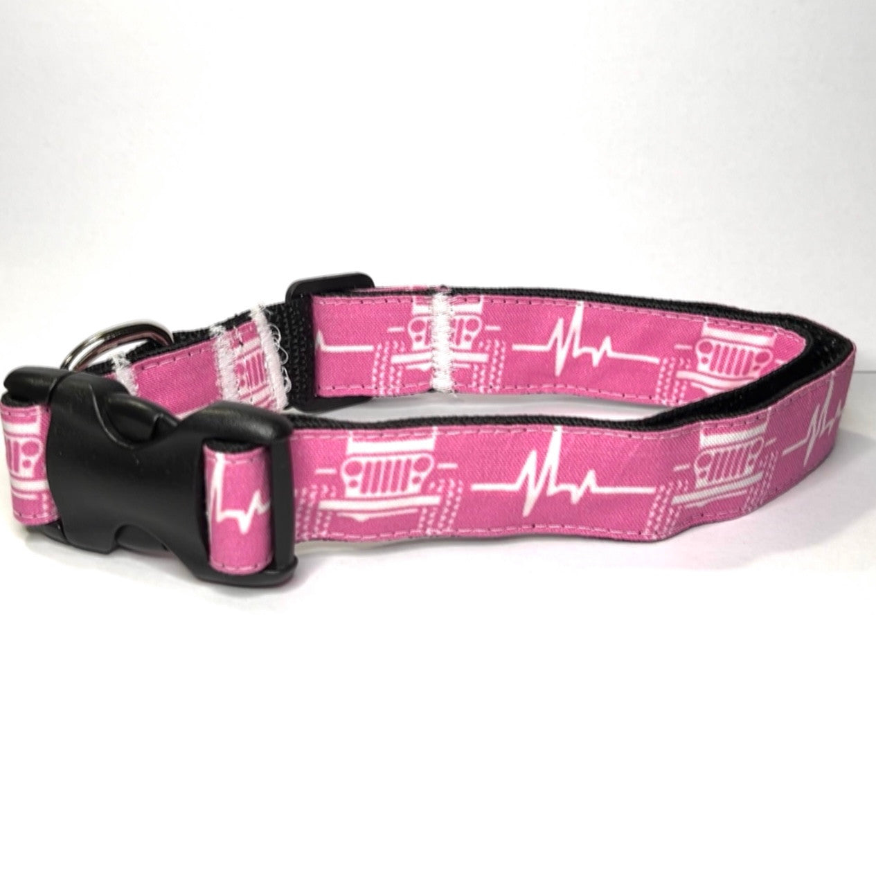 Collar- Pink Jeep print