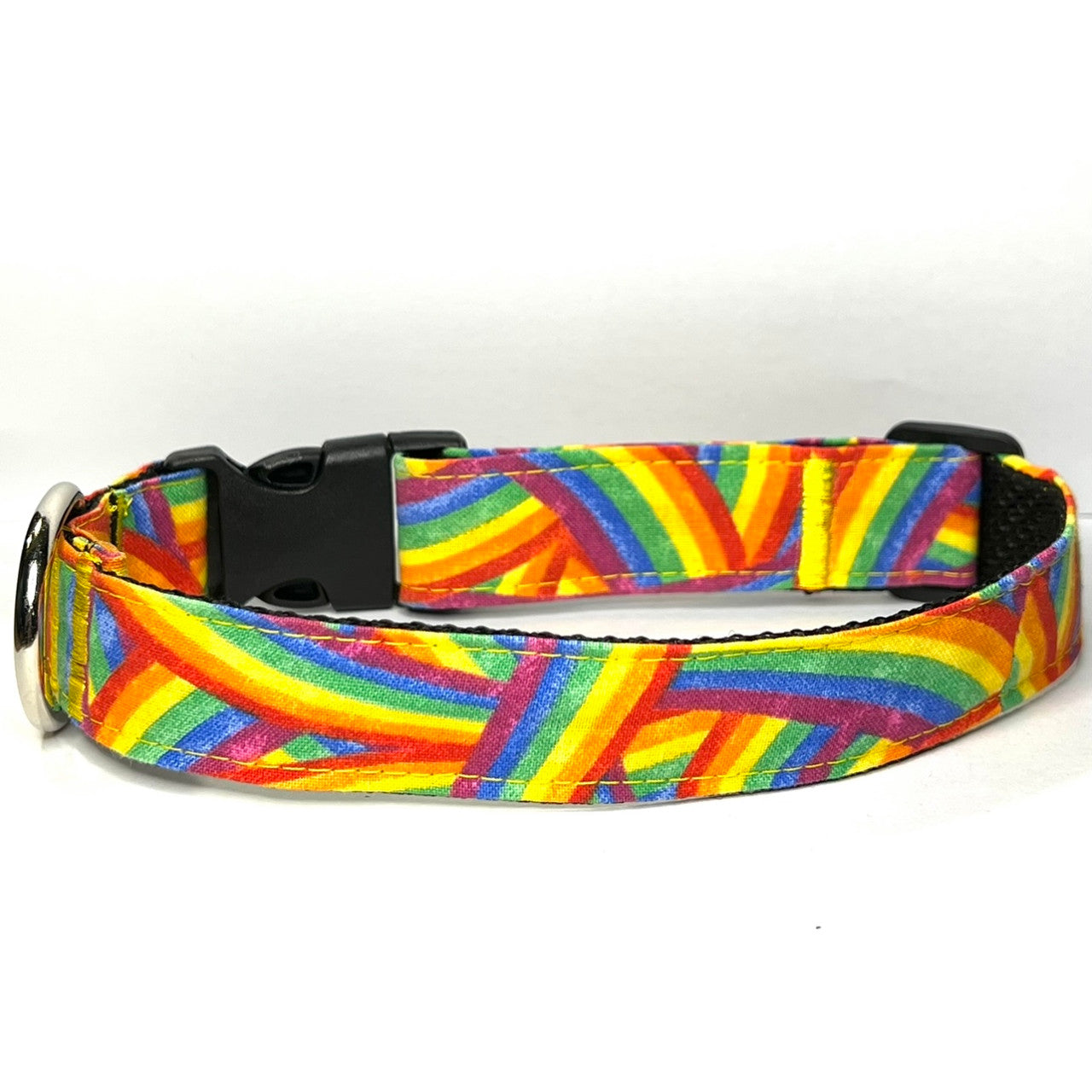 Collar- Rainbow Stripe Fun