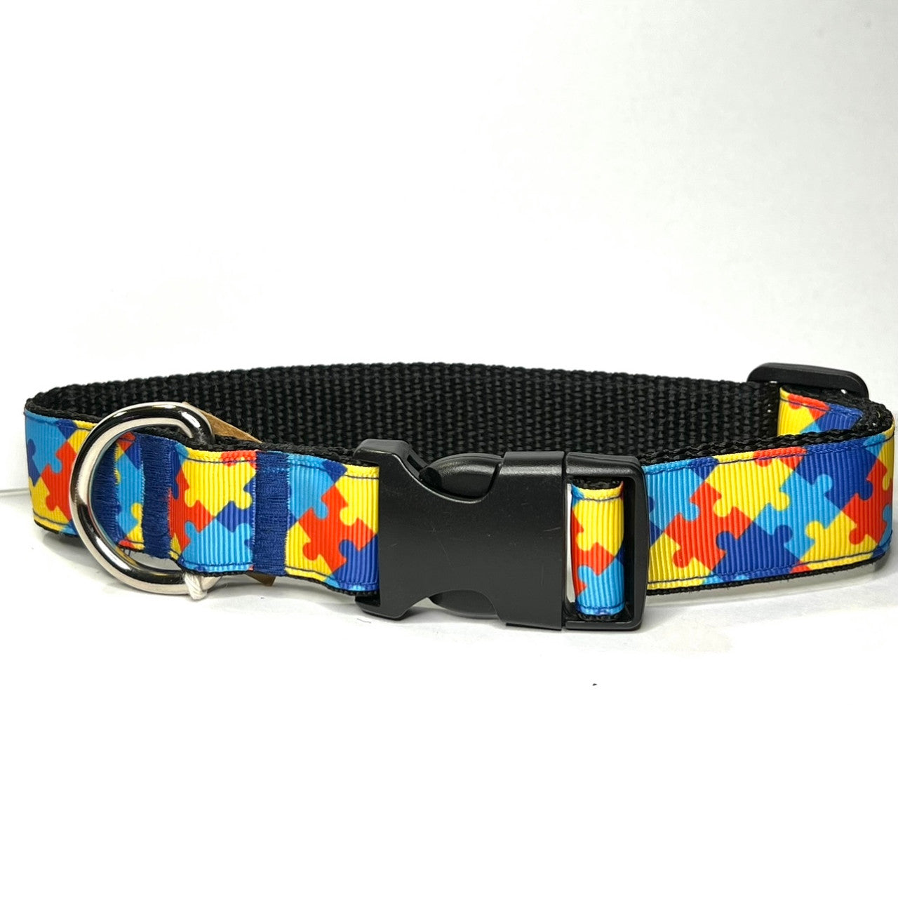 Collar- Autism Awareness Puzzle Piece Print