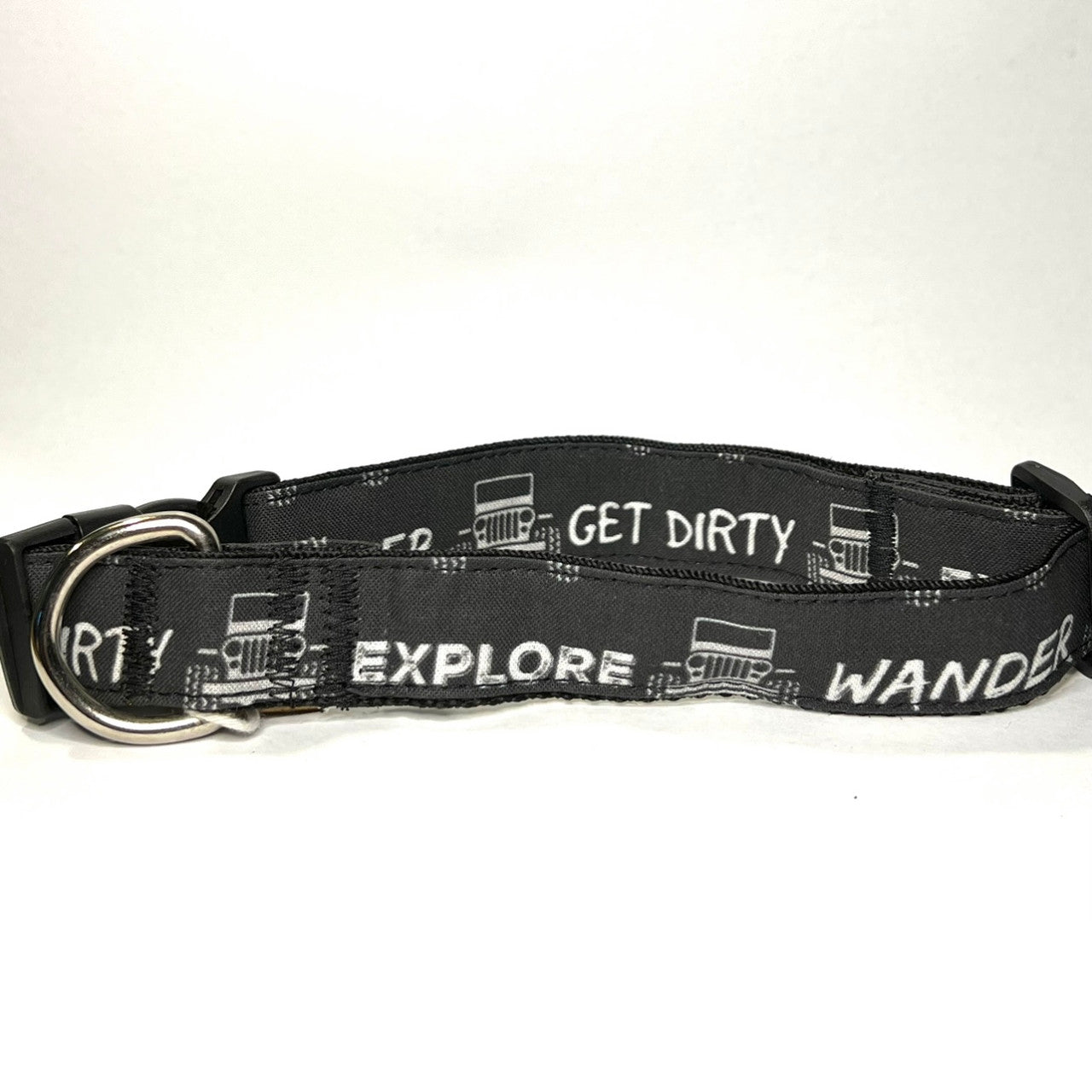 Collar- Black Jeep Print