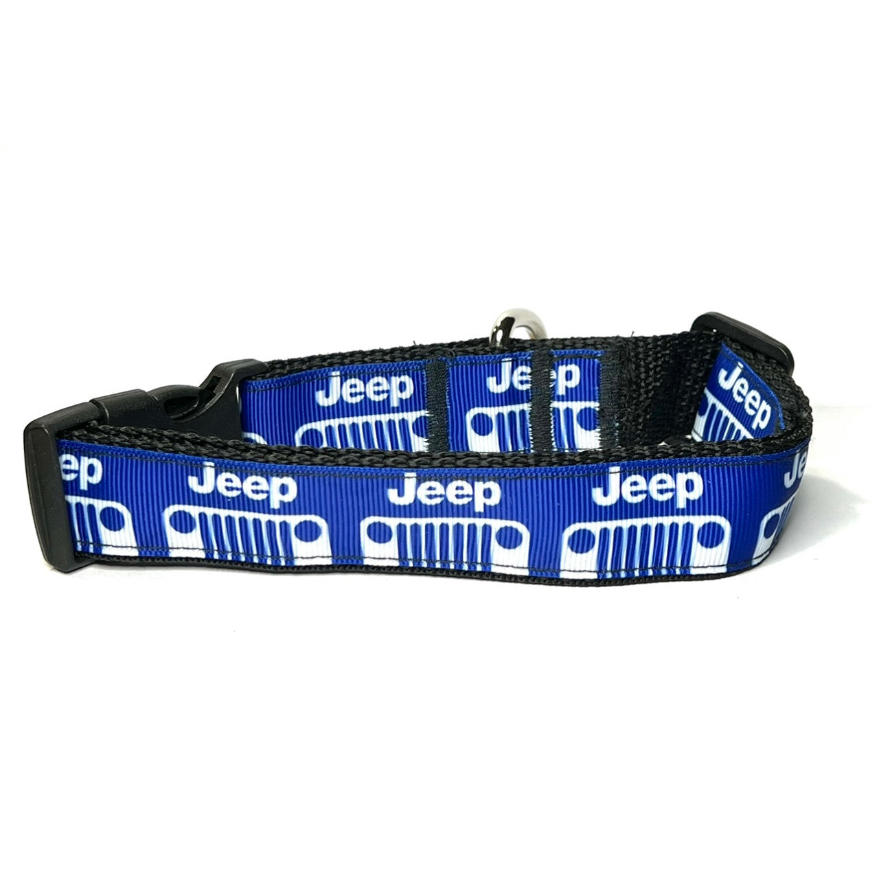 Collar- Blue Jeep Print
