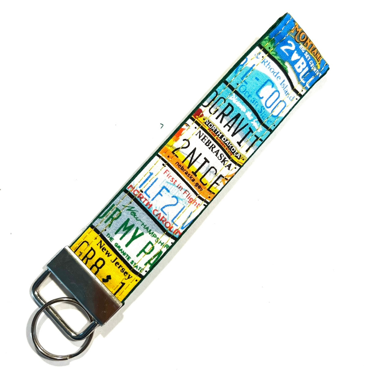 License Plate Keychain