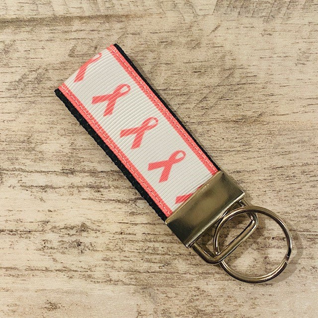 Pink Ribbon Mini Loop