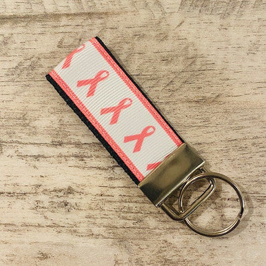 Pink Ribbon Mini Loop