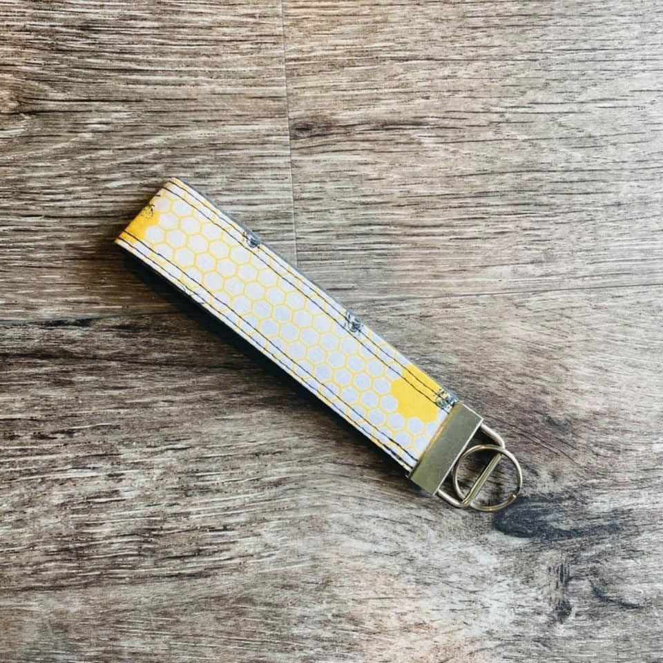 The Bees Knees - Honeycomb on White